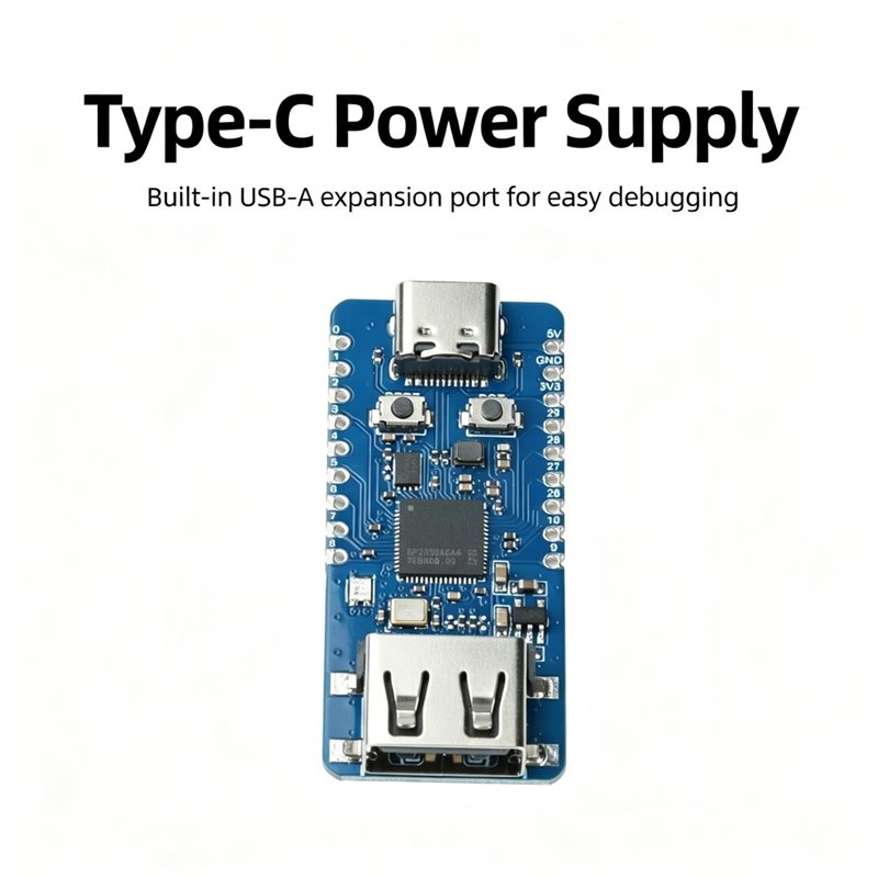 【Jetzt kaufen】RP2350-USB-A Mik – Diy Electronics Shop Bewertung und Preis