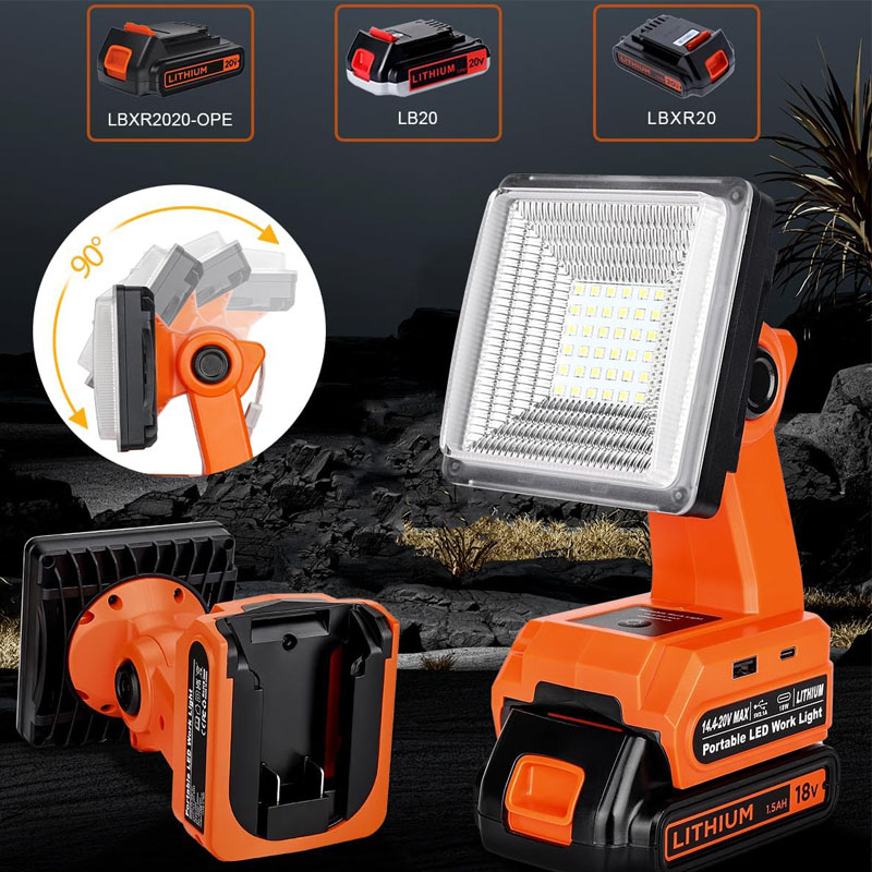 4-Zoll-LED-Arbeitslicht-Werkze – Black+Decker Tool Cordless Bewertung und Preis